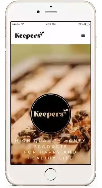 Изработка на сайт thekeepershoney.com
